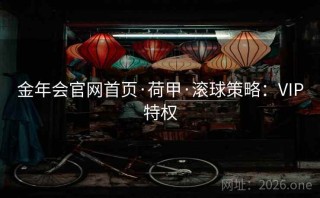 金年会官网首页·荷甲·滚球策略：VIP特权