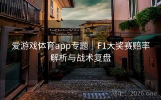 爱游戏体育app专题｜F1大奖赛赔率解析与战术复盘