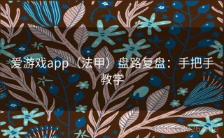 爱游戏app（法甲）盘路复盘：手把手教学