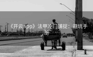 《开云app》法甲冷门捕捉：避坑手册