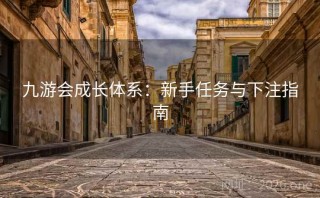 九游会成长体系：新手任务与下注指南