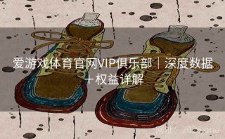 爱游戏体育官网VIP俱乐部｜深度数据＋权益详解