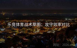 乐竞体育战术草图：攻守效率对比