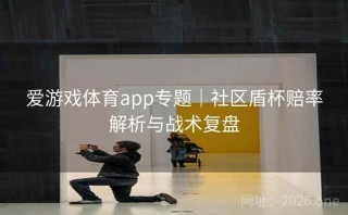 爱游戏体育app专题｜社区盾杯赔率解析与战术复盘