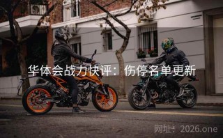华体会战力快评：伤停名单更新