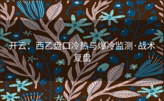 开云：西乙盘口冷热与爆冷监测·战术复盘