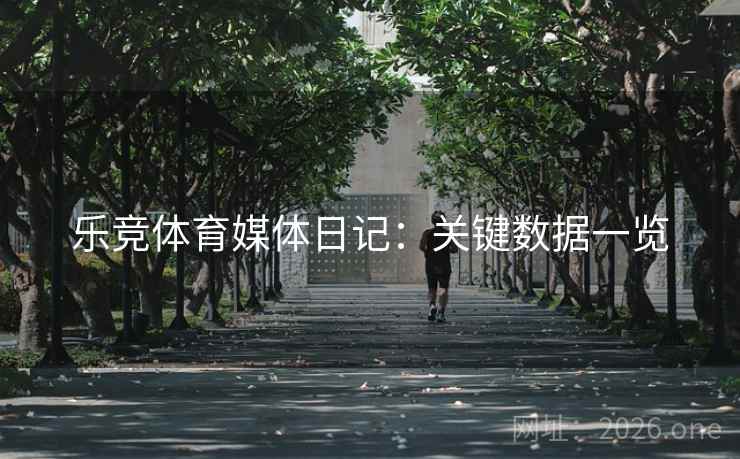 乐竞体育媒体日记：关键数据一览  第2张