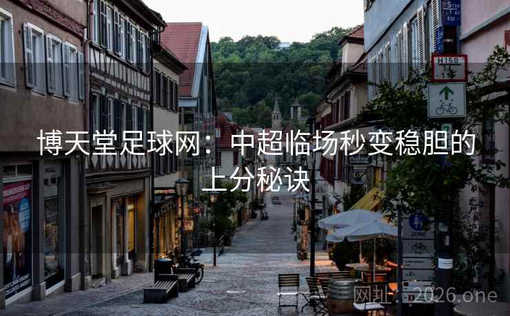 博天堂足球网：中超临场秒变稳胆的上分秘诀  第1张